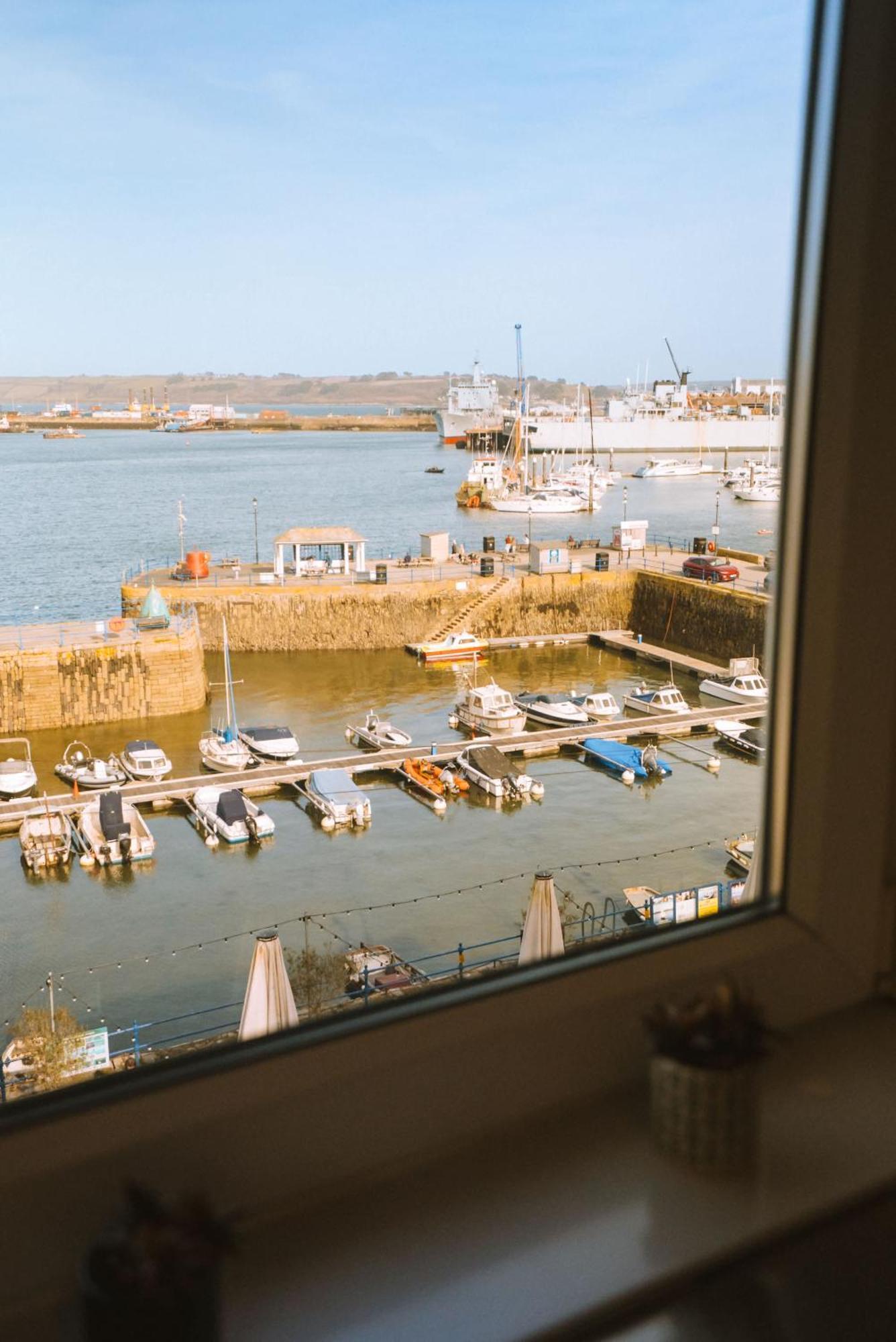 Breathtaking Harbourside Views With Parking At 'Harbour Strand' Falmouth Exterior photo